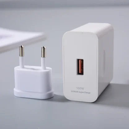 For Honor 100W Super Fast Charger EU/US SuperCharge Power Adapter 6A Usb Type C Cable For Honor Magic 7 6 5 V40 100 80 90 60 Pro - Image 3