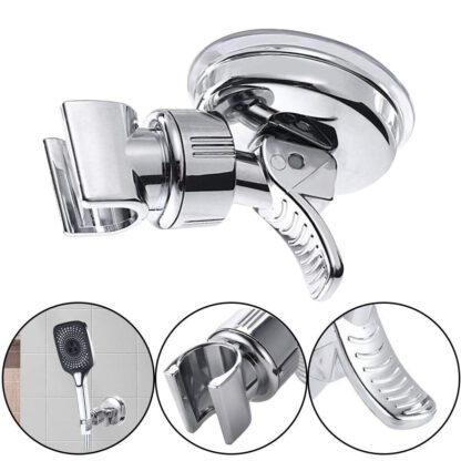 Shower Handset Head Holder Bath Wall Mounted Adjustable Suction Bracket Kit UK - Image 10