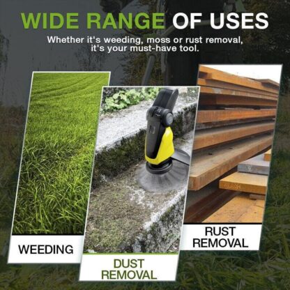 6 Grass Strimmer Head Trimmer Brush Steel Wire Wheel Garden Weed Trimmer UK
