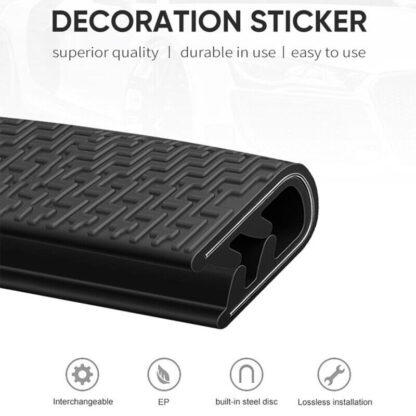 4.5M Car Door Boot Edge Protector Strip Trim U Shape Guard Seal Rubber Black UK - Image 6