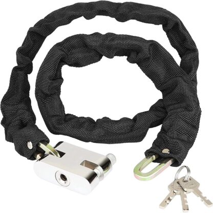 80CM Metal Motorbike Motorcycle Bicycle Heavy Duty Chain Lock Padlock Bike Cycle - Image 10