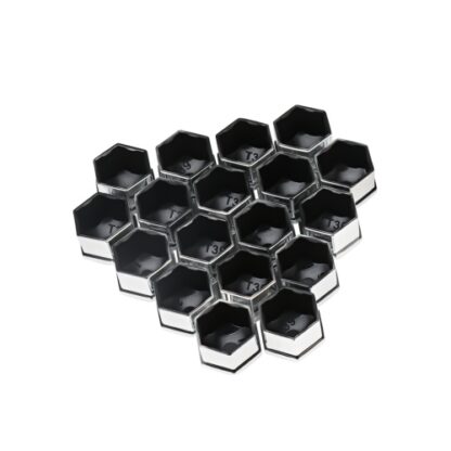 20Pcs 17mm Gloss Silver Car Wheel Nut Caps Bolt Covers For  VW Vauxhall Bmw - Image 8