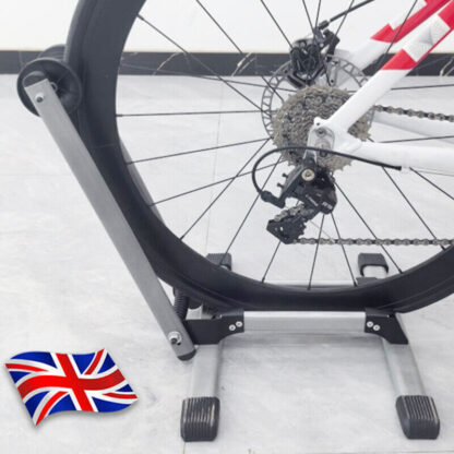 Folding BIKE STAND Portable Bicycle Floor Ground Parking Holder Storage Rack - Image 5