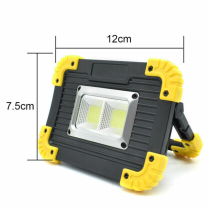 2X LED Work Light USB Rechargeable Torch Inspection Camping Lamp Security Light - Image 5