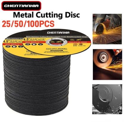 115mm ULTRA THIN 1mm METAL CUTTING BLADE DISC FOR STEEL & STAINLESS ANGLE50PCS - Image 3