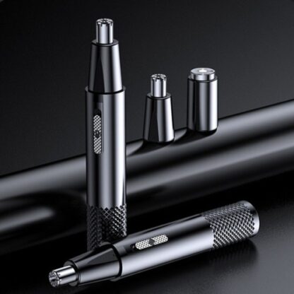Rechargeable Men Electric Nose Hair Clipper Trimmer Ear Face Eyebrow Shaver USB - Image 4