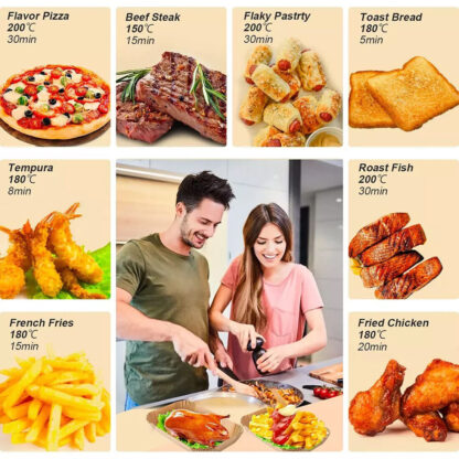 300x Air Fryer Liners Disposable Paper Liners Non Stick Parchment For Dual - Image 7