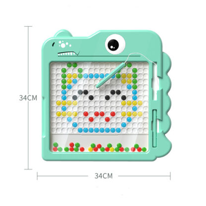 Magnetic Drawing Board For Kids Doodle Dot Art Educational Preschool Toys - Image 4
