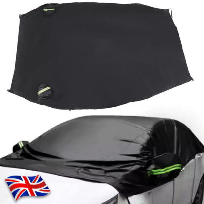 HalfCarCoverTopRoofWaterproofOutdoorSunUVRainProtectionUniversal - Image 6