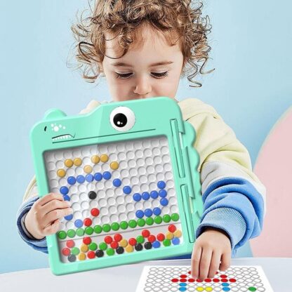 Kids Magnetic Drawing Board Montessori Fine Motor Skill Learning Toy Doodle Gift - Image 6