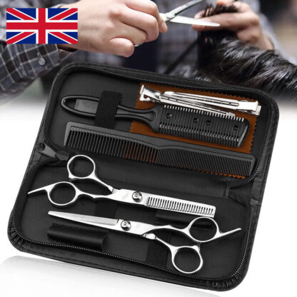 Professional Hair Cutting Thinning Scissors Set Shears Barber Salon Hairdressing - Image 7