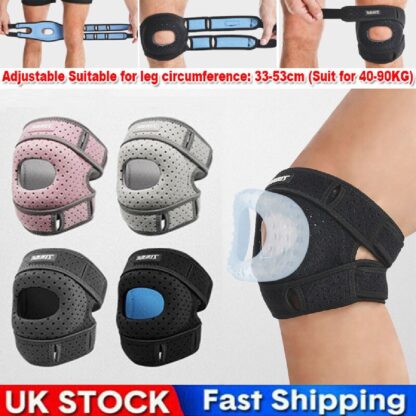 Pressurize Patella Knee Brace Adjustable Patellar Tendon Support Strap & Gel Pad - Image 7