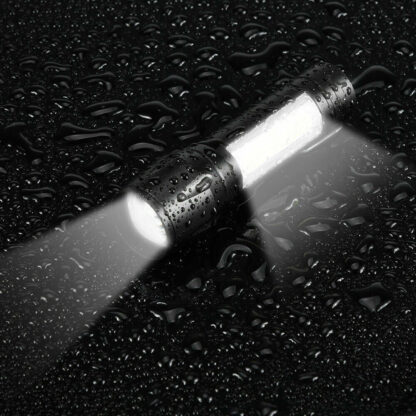 Mini Flashlight LED COB Torch Rechargeable High Lumens Zoomable Adjustable Focus Camping Light 3 Modes For Outdoor Waterproof - Image 9