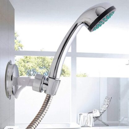 Shower Handset Head Holder Bath Wall Mounted Adjustable Suction Bracket Kit UK - Image 3