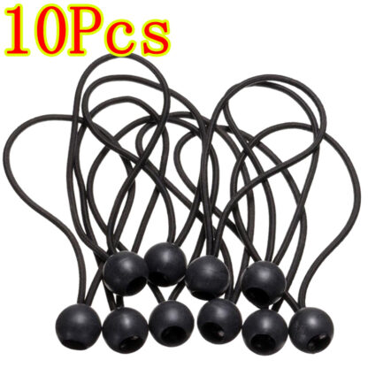 10  20  Bungee Ball Cords Heavy Duty Tarp Bungees Ties Elastic Tie Down Straps - Image 3