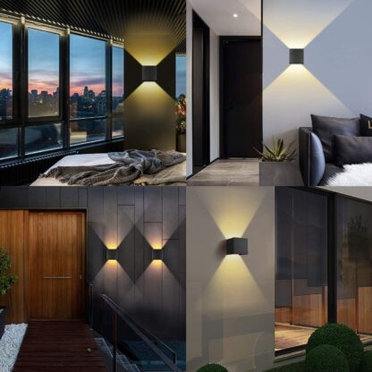 Modern LED Wall Light Up Down Wall Lights Indoor Sconce Lighting Lamp Home UK - Image 5