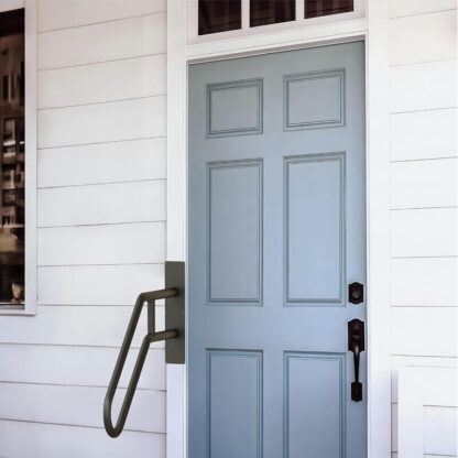 Heavy Duty Non-Slip Handrails For Outdoor 1-3 Step, Wall Mount Stair Hand Rails - Image 9