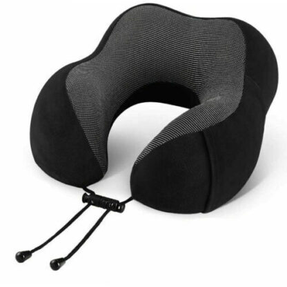 Memory Foam Travel Pillow Neck Support Cushion Without Carry Bag Ear Plugs Mask - Image 8