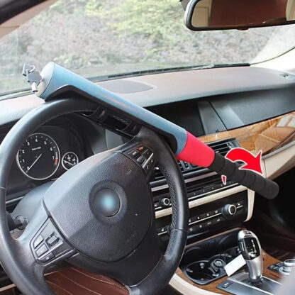 Heavy Duty Steering Wheel Lock Baseball Bat Anti Theft Car Van Vehicle Security - Image 6