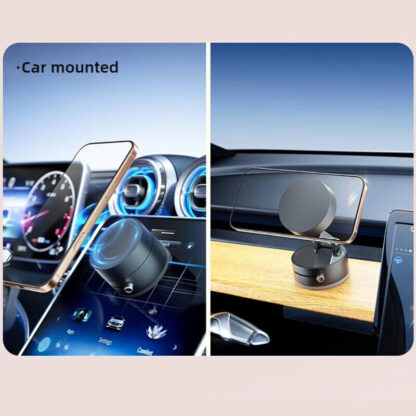 NEW Vacuum Magnetic Suction Cup Car Phone Holder Stand Car Mount 360 Rotation - Image 7