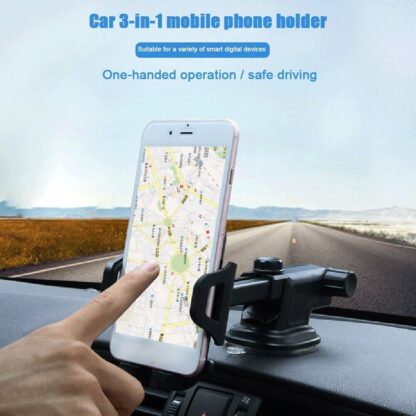 Universal Car Mobile Phone Holder Windscreen Dashboard GPS Stand Cradle UK - Image 4
