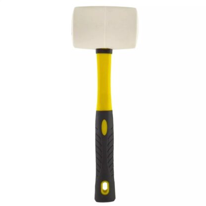32oz LARGE White Rubber Mallet Hammer MARK FREE Handle UPVC Window Glazing Panel