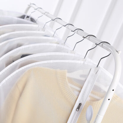 5-10-20 X Clear Polythene Garment Covers Suit Dress Coat Dust Protector Zip Bags - Image 9