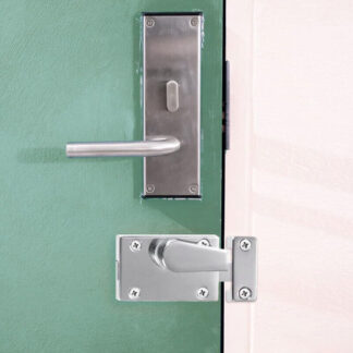 Satin Indicator Bolt Vacant Engaged Bathroom Privacy WC Toilet Lock Satin-Nickel