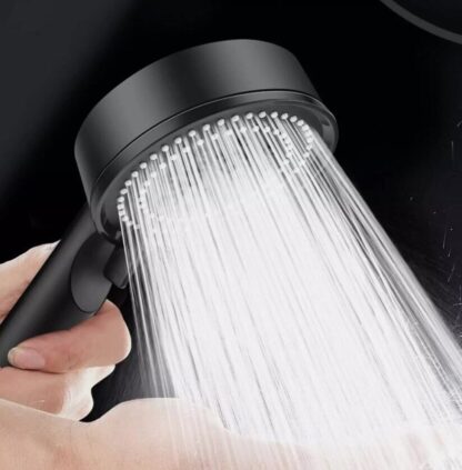 High Pressure Bath Shower Head 5 Mode Large Chrome Handset Heads Water Saving - Image 9