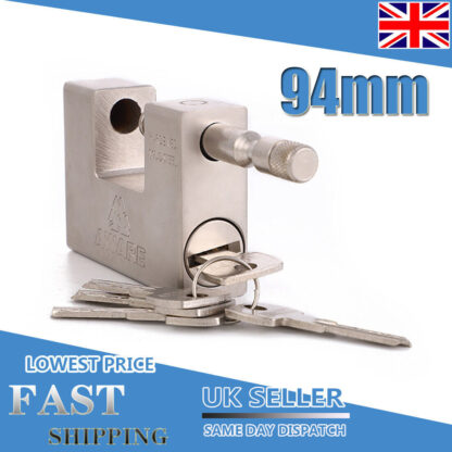 Warehouse Container Lock HEAVY DUTY 94mm Padlock High Security Shutter Lock UK - Image 6