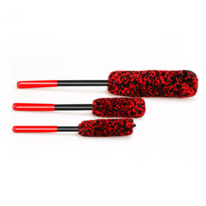 3X Set Wheel Woolies Luxury Super Plush Soft Alloy Wheel Cleaning Brush Kit UK - Image 3