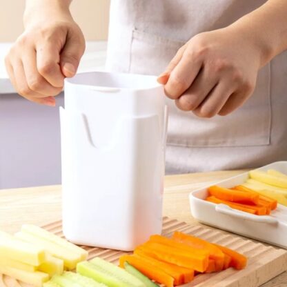 Potato Chopper Chipper Vegetable Cutter French Fries Maker Slicer Kitchen Tool - Image 6