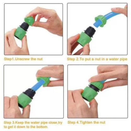 HOSE PIPE CONNECTOR SET WATER WATERING GARDEN TAP FITTING KIT FOR HOZELOCK UK - Image 4