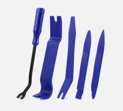 5Pcs Car Trim Removal Tool Set Door Panel Fastener Auto Dashboard Plastic Kit UK