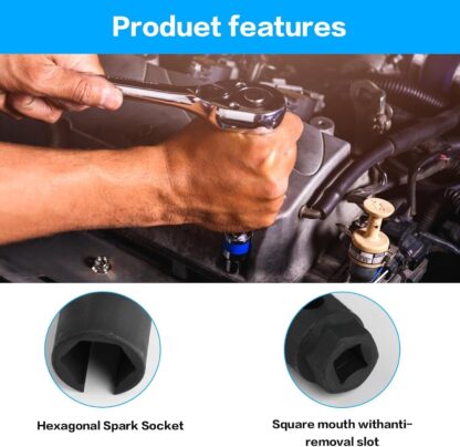 22mm Oxygen Sensor Disassembly Tool Installation Tool Lambda Tool - Image 7