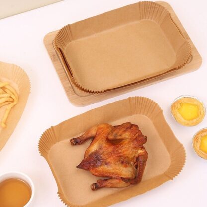 Disposable Air Fryer Paper Liners, Air Fryer Non-stick Accessories UK - Image 2