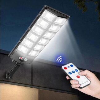 Commercial  504 LED Outdoor Dusk To Dawn Solar Street Light Road Lamp