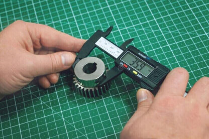 6'' LCD Digital Vernier Caliper Black Micrometer Measure Tool Gauge Ruler 150mm - Image 8