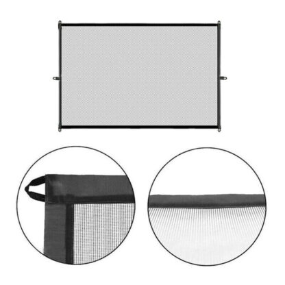 Pet Isolation Mesh No Drilling Safety Fences Net Portable Dog Cat Stair Door - Image 8
