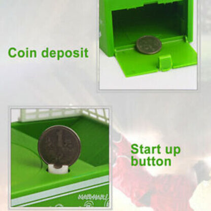 Electric Soccer Player Goal Kicking Football Piggy Bank Coin Money Saving Box - Image 9