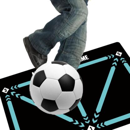 Soccer Football Training Mat Carpet Non Slip For Kids Adults Solo Practice - Image 2