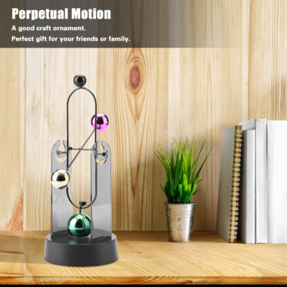 Electronic Shake Wiggle Device Perpetual Motion Swinging Kinetic Art Craft Desk Decoration