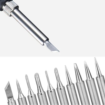 10 Pack Solder Soldering Iron Tips Standard Size Accessories Electrical Parts UK - Image 2