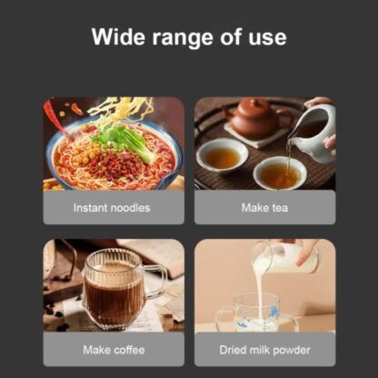 1.8L ELECTRIC KETTLE GLASS 360 BLUE LED ILLUMINATED JUG AUTO SHUT OFF PROTECTION - Image 10