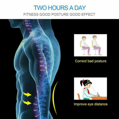 Adjustable Posture Corrector Back Brace Men Women Lumbar Shoulder Support Belt - Image 5