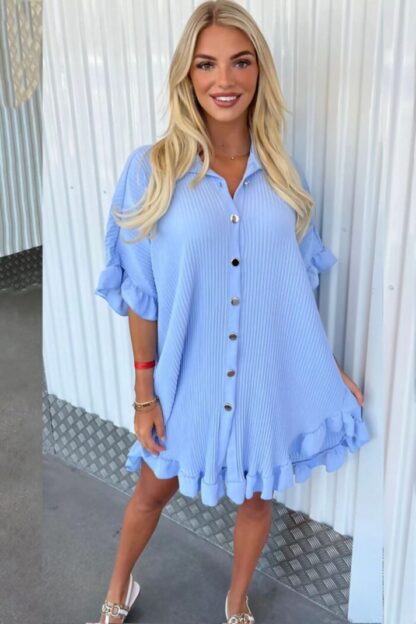 Ladies Pleated Dress - Image 10