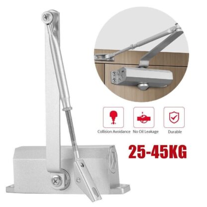 25-45KG Heavy Duty FIRE RATED Overhead Door Closer Opener Softs Close Adjustable - Image 10