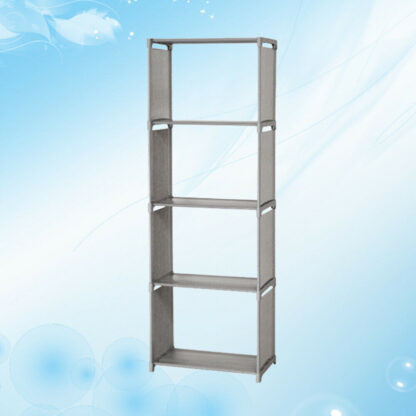 Oxford 4 Cube Bookcase 5 Tier Shelf Display Furniture Storage Unit BooK - Image 7