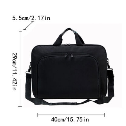 15.6 Inch Computer Bags Laptop PC Shoulder Bag Carrying Soft Notebook Case Cover - Image 2