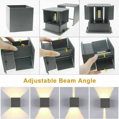 Modern LED Wall Light Up Down Wall Lights Indoor Sconce Lighting Lamp Home UK - Image 4